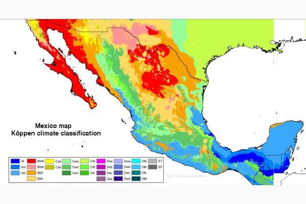 Climas de México: cuáles son y características - Cómo es el clima en México