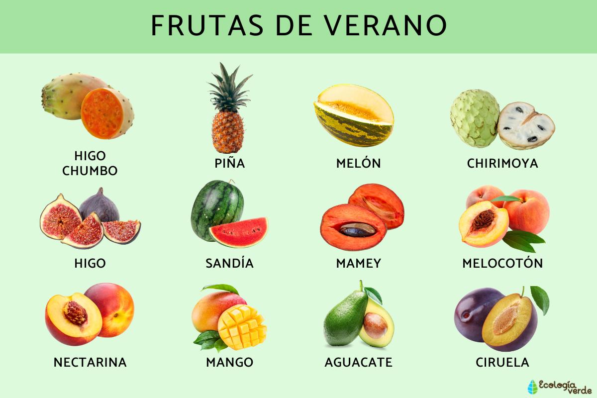 Frutas de verano