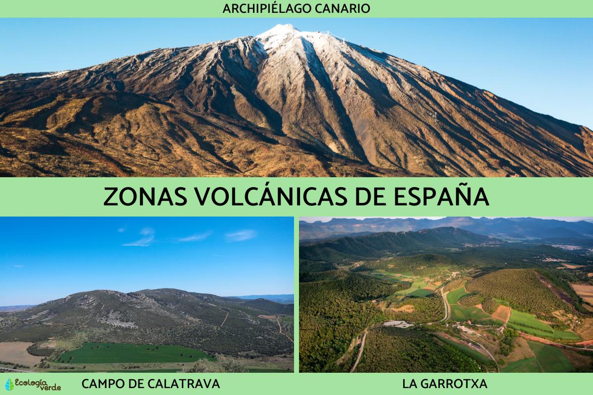 Zonas volcánicas de España