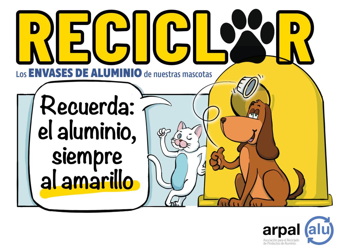 Campaña para reciclar los envases de comida de nuestras mascotas