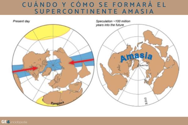 Cuándo y cómo se formará el supercontinente Amasia