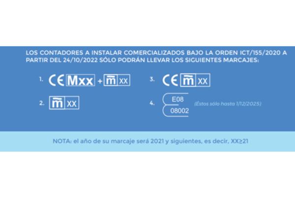 Contadores para sistemas de riego homologados para Confederación Hidrográfica - 