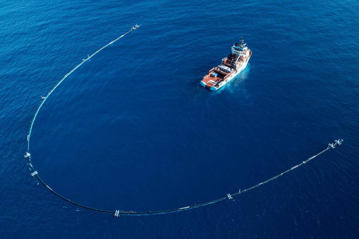 The Ocean Cleanup: cómo funciona
