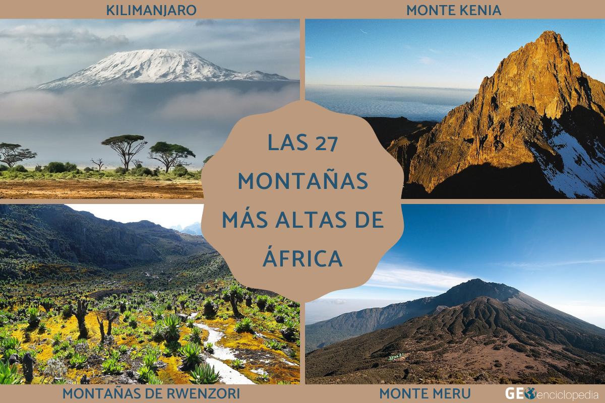 Las montañas más altas de África