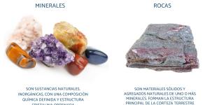 Diferencia entre roca y mineral