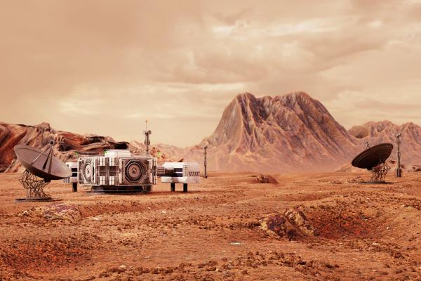 Curiosidades de Marte - Evidencia de actividad volcánica pasada