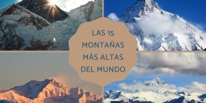 Las montañas más altas del mundo