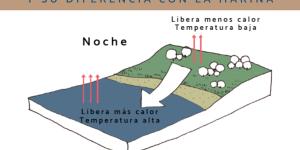 Brisa de tierra: qué es, formación y su diferencia con la marina