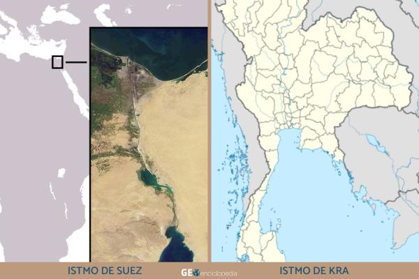 Qué es un istmo, cómo se forma y ejemplos - Qué es un istmo en geografía