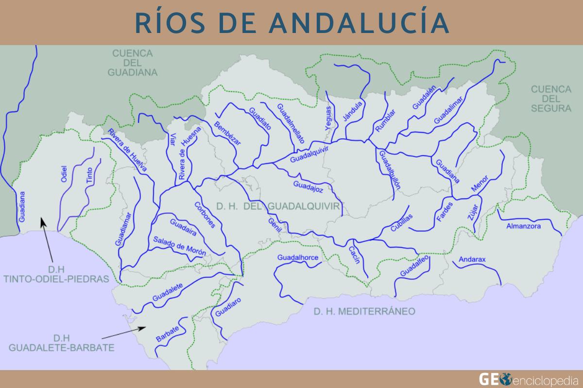Ríos de Andalucía