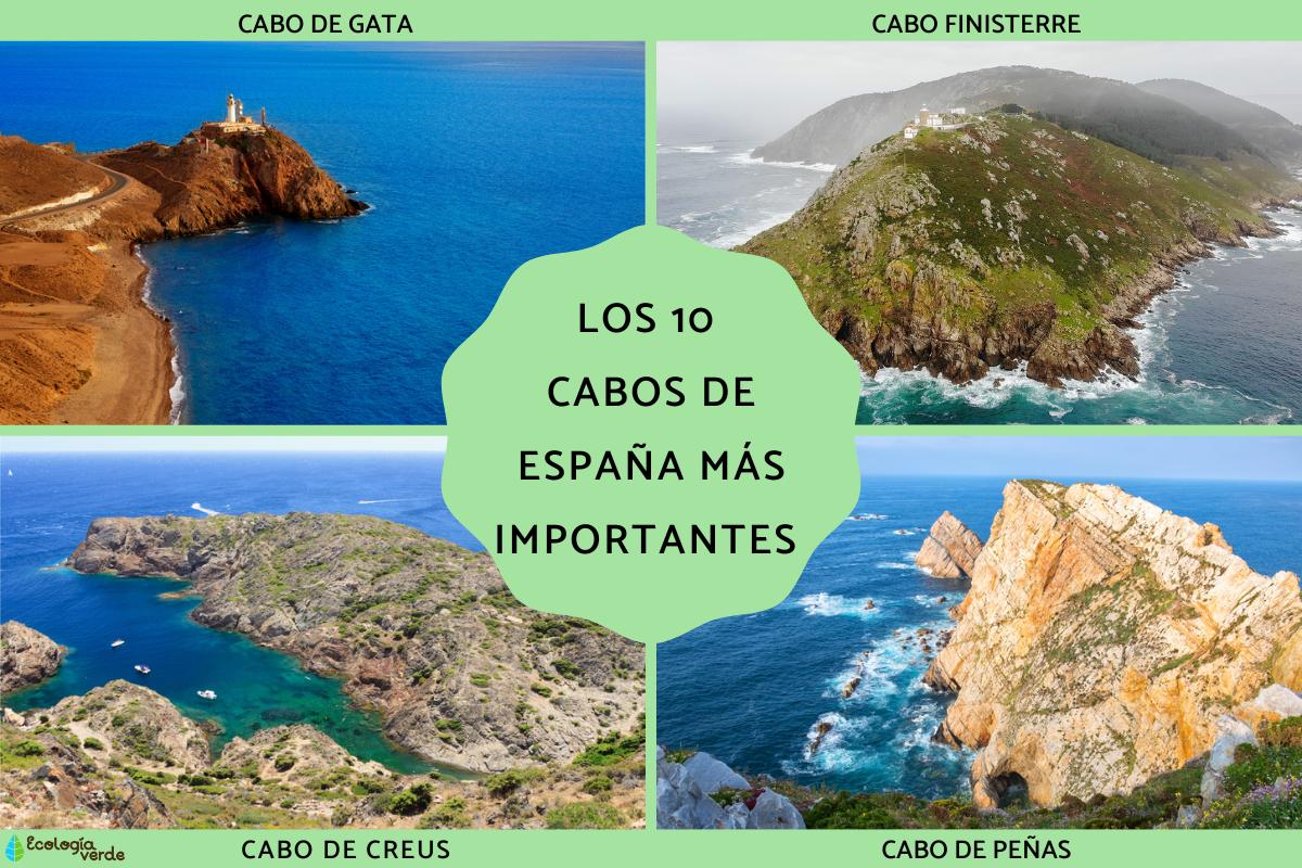 Los cabos de España más importantes
