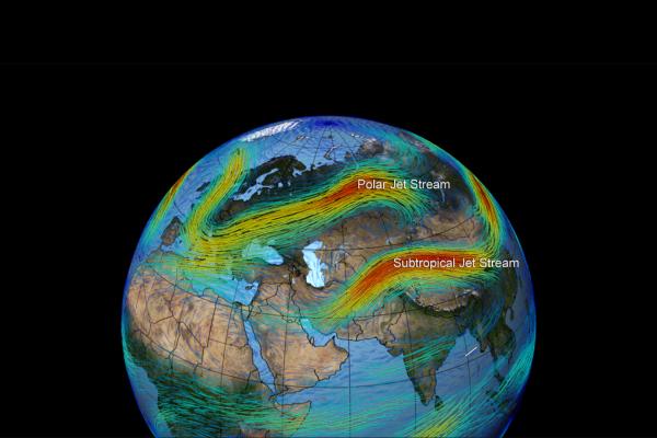 Corriente en chorro: qué es, cuándo se descubrió y cómo funciona - Qué es una corriente en chorro y sus características