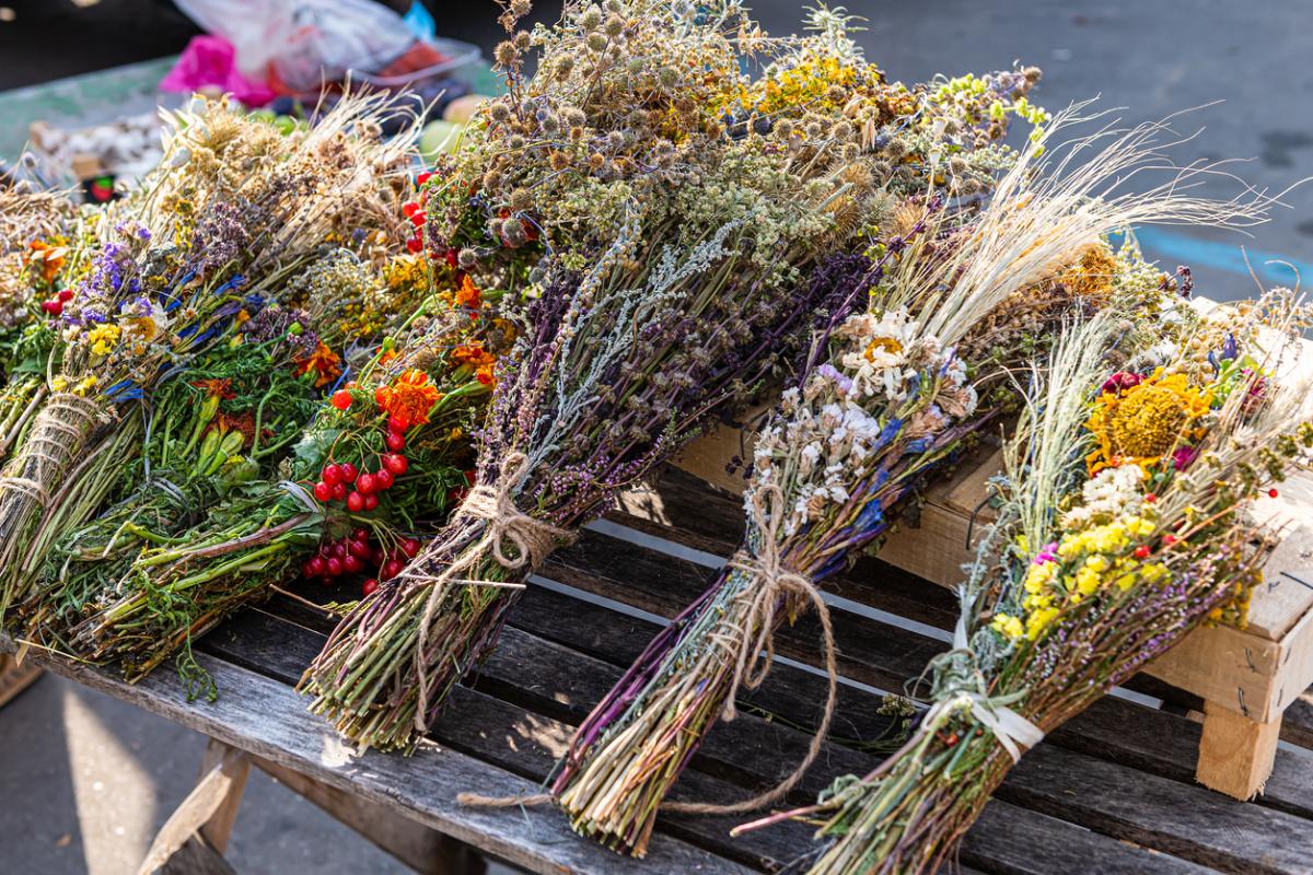 Cómo secar flores naturales