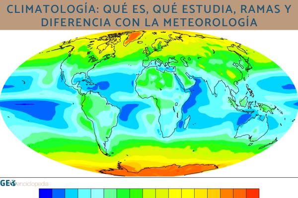 Climatología: qué es, qué estudia, ramas y diferencia con la meteorología