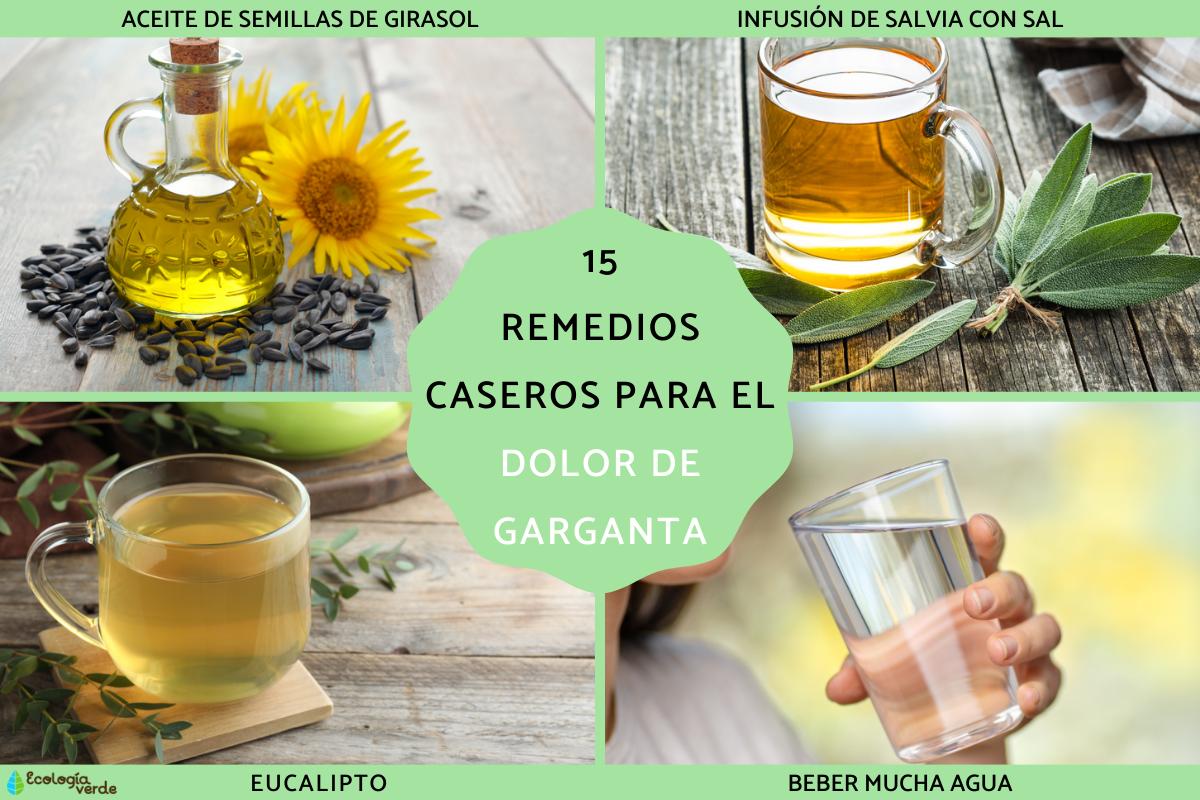 Remedios caseros para el dolor de garganta