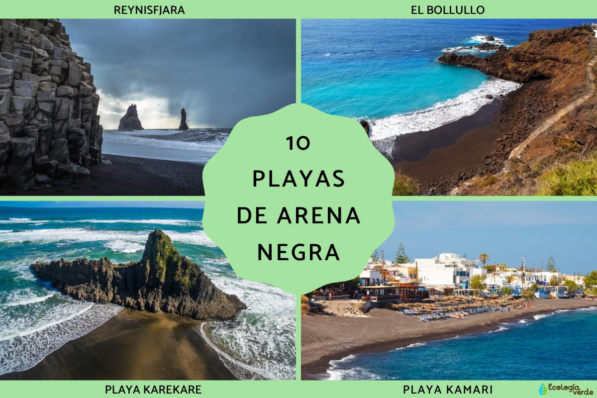 Las playas de arena negra más increíbles