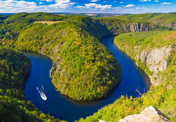 Meandro: qué es, características y cómo se forma - Qué es un meandro y sus tipos