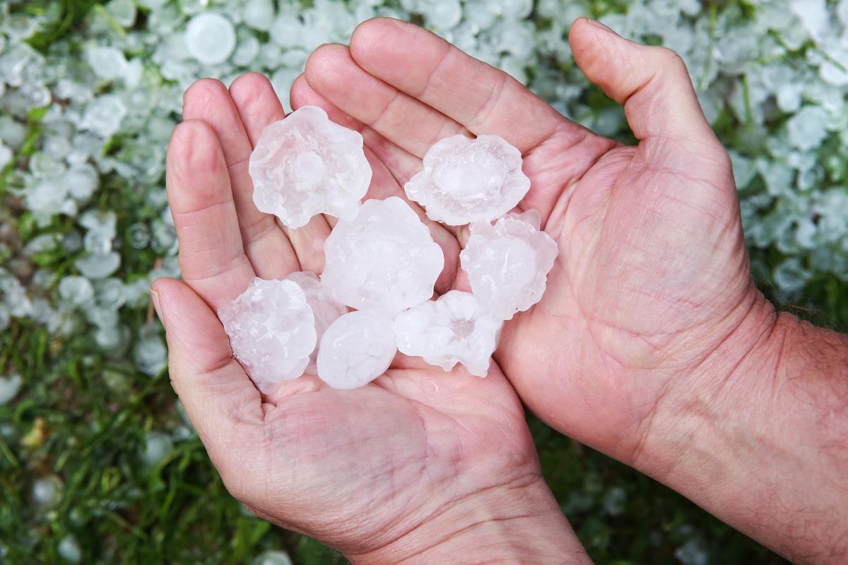 Granizo: qué es, cómo se forma y tipos