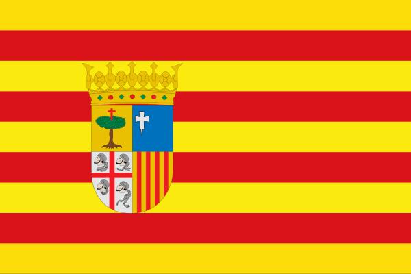 Banderas de las comunidades autónomas de España - Aragón