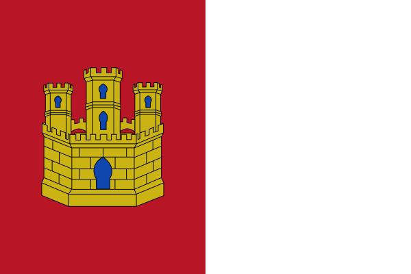Banderas de las comunidades autónomas de España - Castilla-La Mancha
