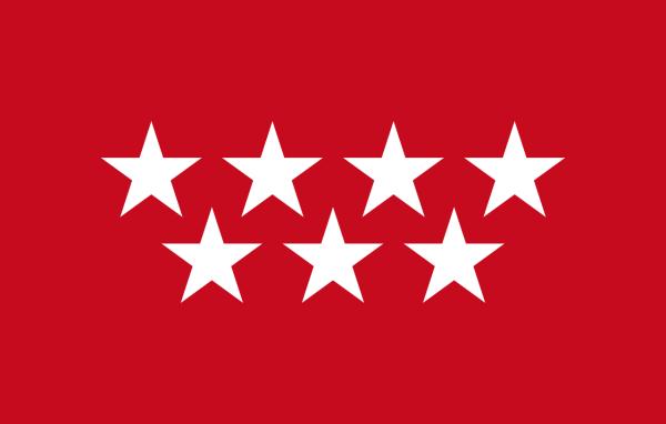 Banderas de las comunidades autónomas de España - Comunidad de Madrid