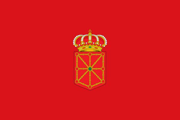 Banderas de las comunidades autónomas de España - Comunidad Foral de Navarra
