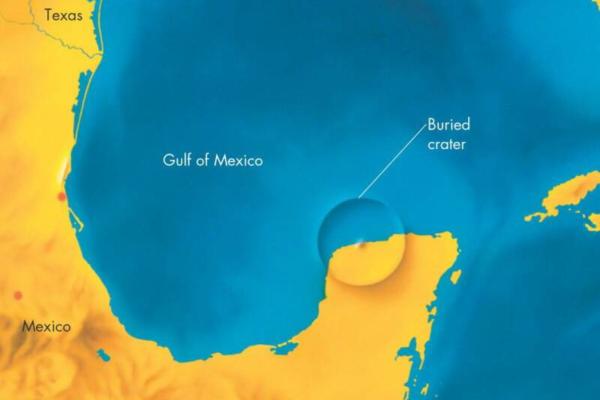 Meteoritos en la Tierra: cuántos caen al año, dónde caen más y los más famosos - Meteorito Chicxulub