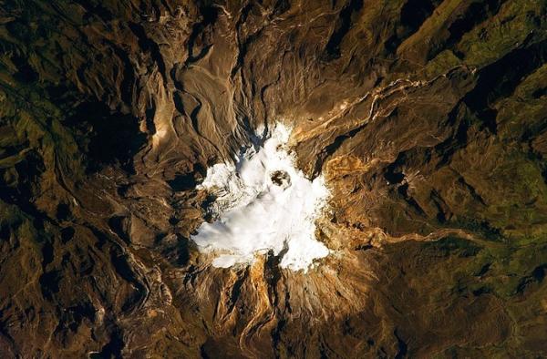 Volcán Nevado del Ruiz - Erupciones del Volcán Nevado del Ruiz