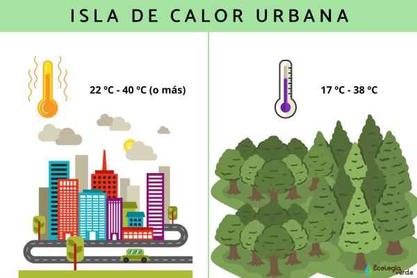 Isla de calor: qué es, causas, consecuencias y soluciones