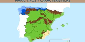 Climas de España: mapa, tipos y características