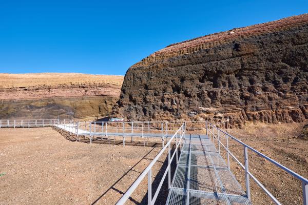 Los volcanes en España - El volcán de Cerro Gordo