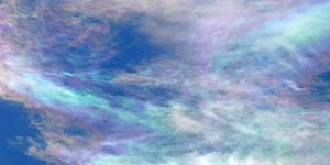 Nubes iridiscentes: qué son y cómo se forman