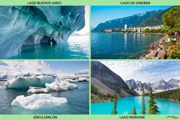 Lago glaciar: qué es y cómo se forma - Ejemplos de lagos glaciares