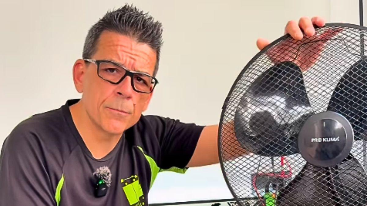 Sergio, asesor energético: "Tener el ventilador encendido toda la noche cuesta 2 céntimos, al mes es menos de lo que cuesta una botella de agua"