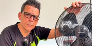 Sergio, asesor energético: “Tener el ventilador encendido toda la noche cuesta 2 céntimos, al mes es menos de lo que cuesta una botella de agua”