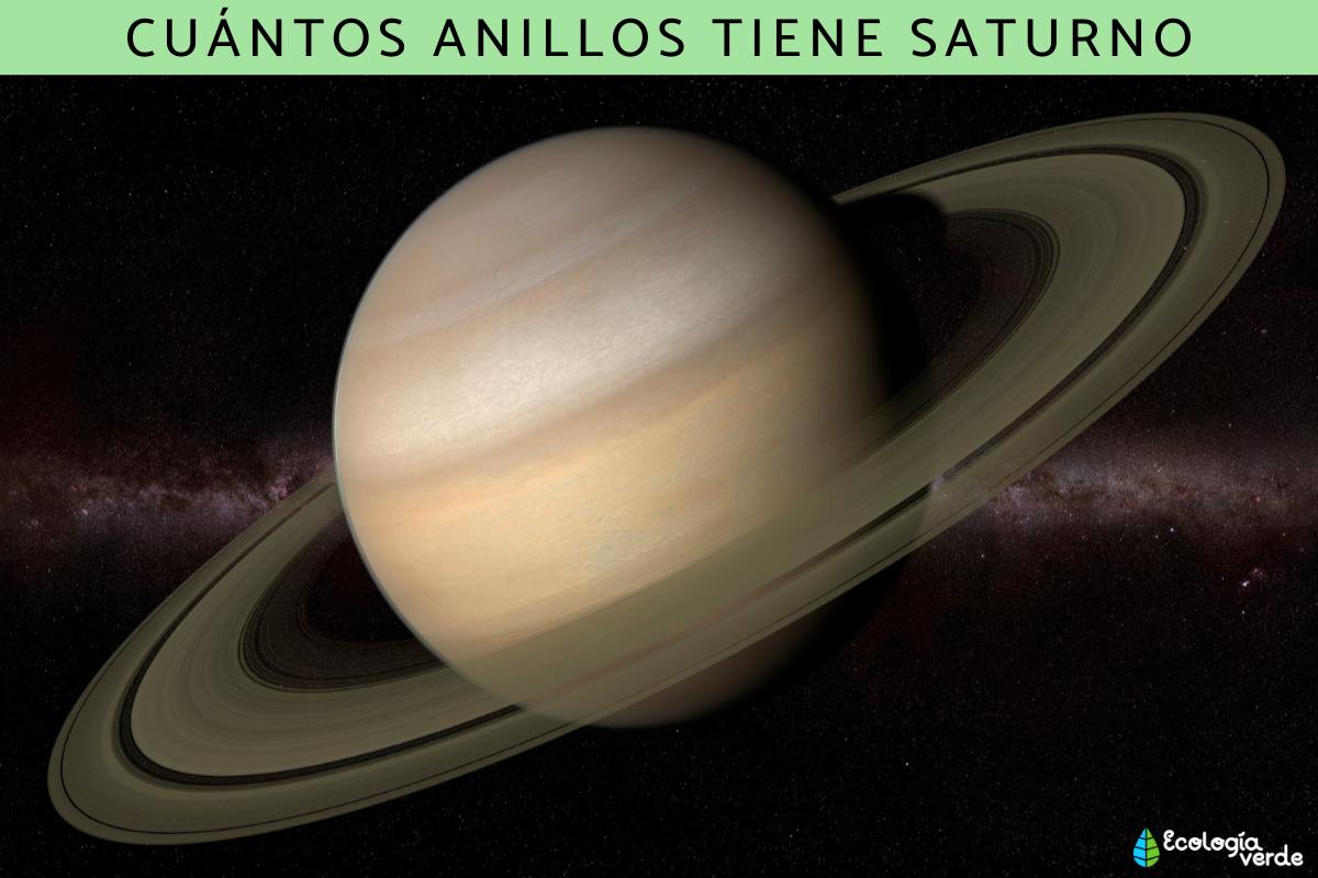 Cuántos anillos tiene Saturno