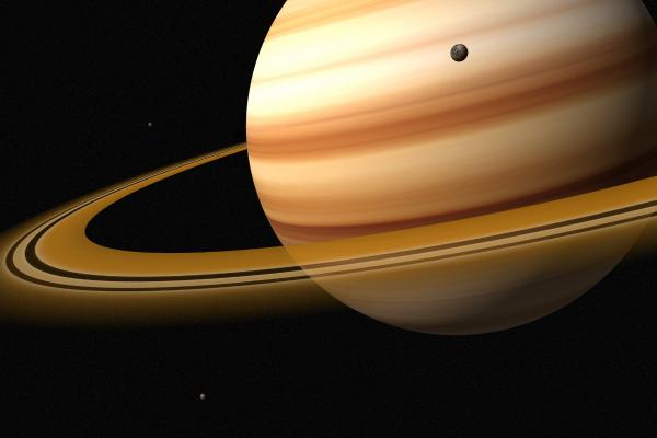 Curiosidades de Saturno - Innumerables lunas