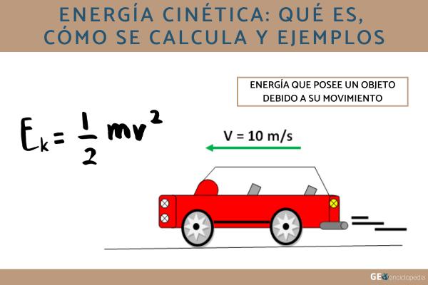 Energía cinética: qué es, cómo se calcula y ejemplos