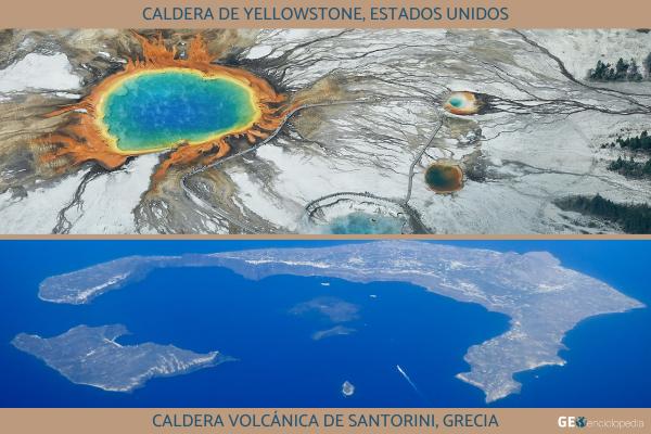 Caldera volcánica: qué es, formación, tipos y ejemplos - Ejemplos de calderas volcánicas del mundo