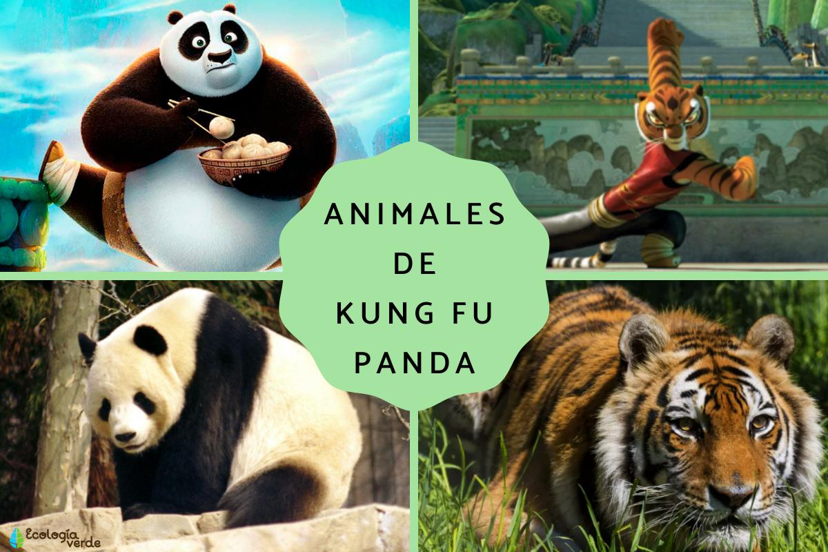 Animales de Kung Fu Panda
