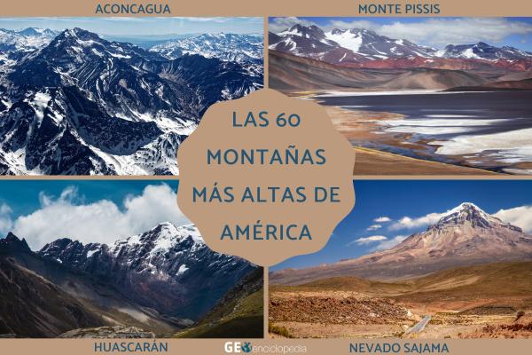 Las montañas más altas de América