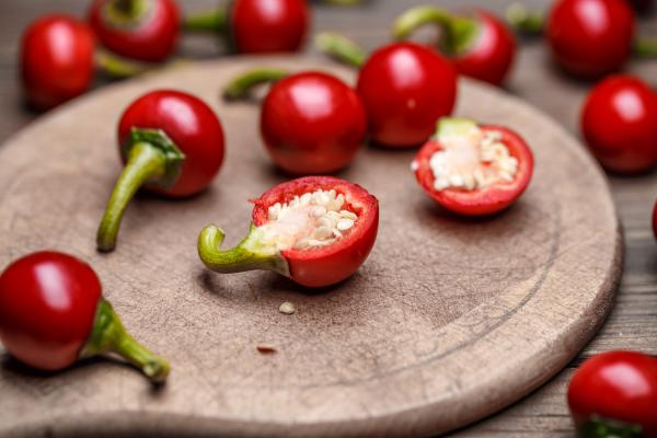 Tipos de pimientos - Pimiento cherry
