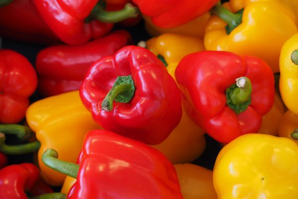 Tipos de pimientos - Pimiento dulce 