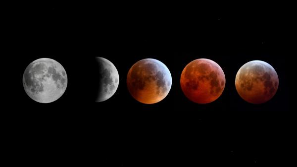 El próximo eclipse lunar llegará a España en unos días y teñirá de rojo parte de la Luna este agosto: cuándo y dónde verlo - El eclipse lunar será de madrugada: estas son las mejores horas para verlo desde España