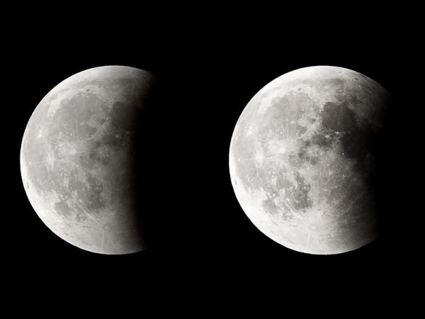 Fases de la Luna - Luna Creciente