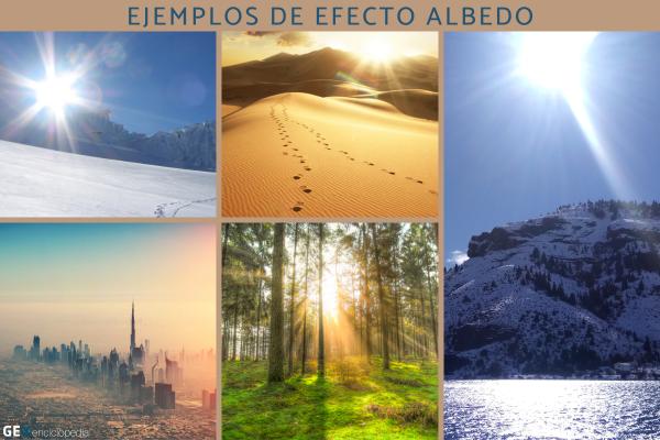 Efecto albedo: qué es, factores, ejemplos y consecuencias - Ejemplos del efecto albedo