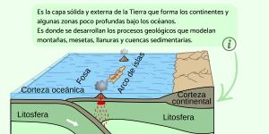 Corteza continental: qué es, características, composición y formación