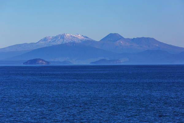 Supervolcanes: qué son, dónde están y lista - Supervolcán Taupo (Nueva Zelanda)