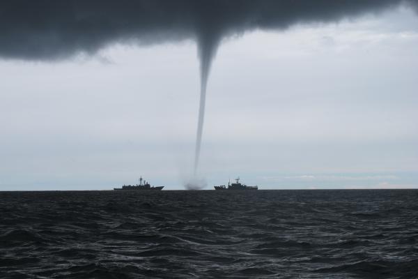 Hidrometeoros: qué son y tipos - Trombas