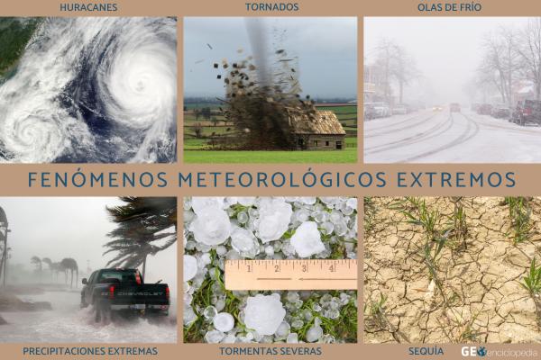 Fenómenos meteorológicos extremos: qué son, causas, tipos y ejemplos